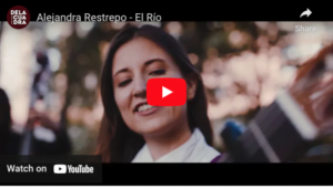 Portada del video de la canción El río de Alejandra Restrepo Cantora en las Sesiones de la Cuadra